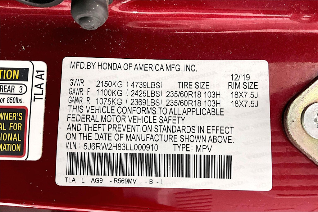 Thumbnail: 2020 Honda CR-V - 20