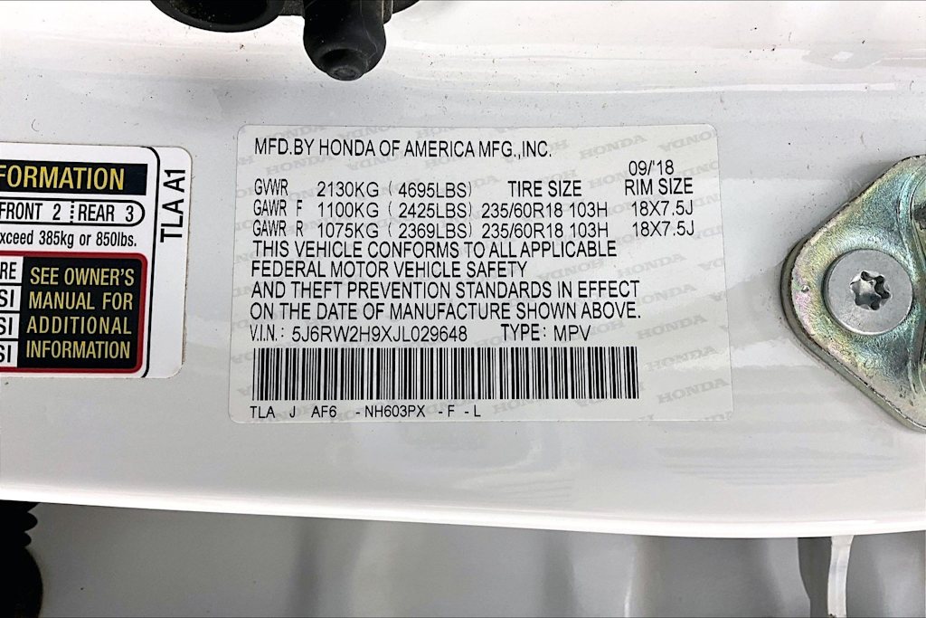 Thumbnail: 2018 Honda CR-V - 20