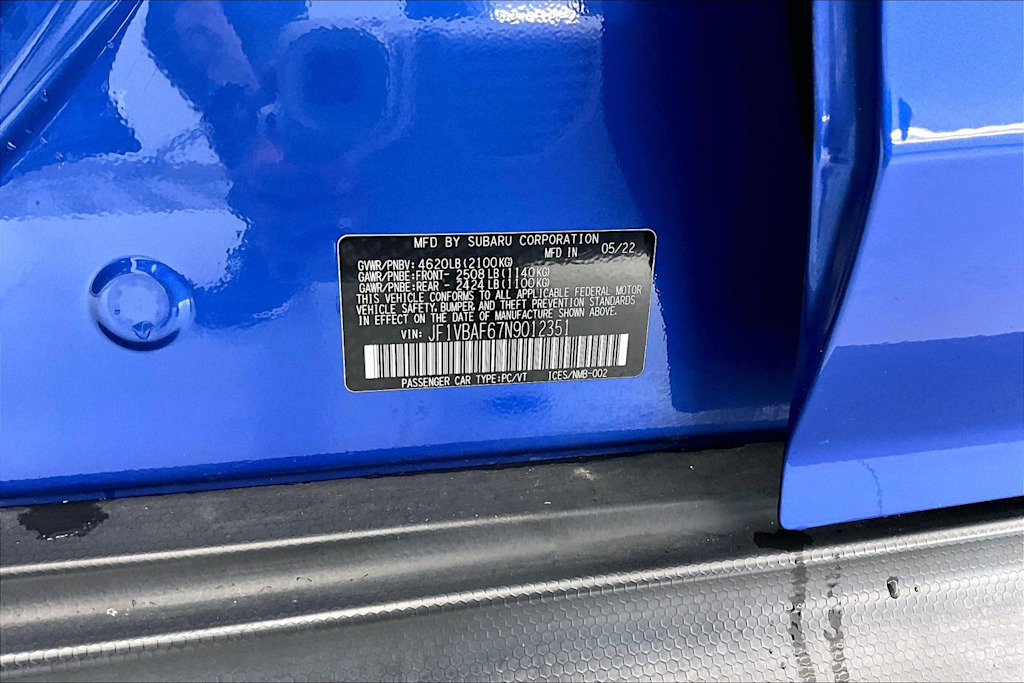 Thumbnail: 2022 Subaru WRX - 21