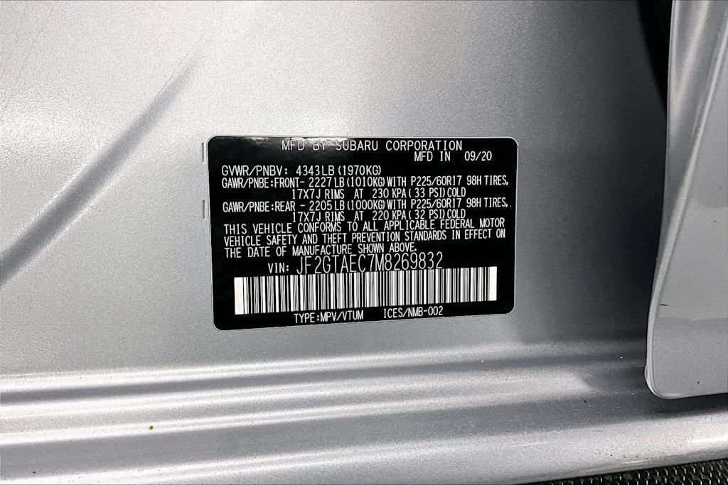 Thumbnail: 2021 Subaru Crosstrek - 20