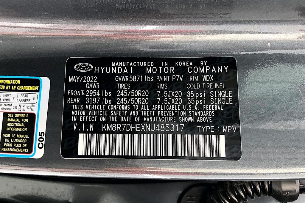 Thumbnail: 2022 Hyundai Palisade - 20