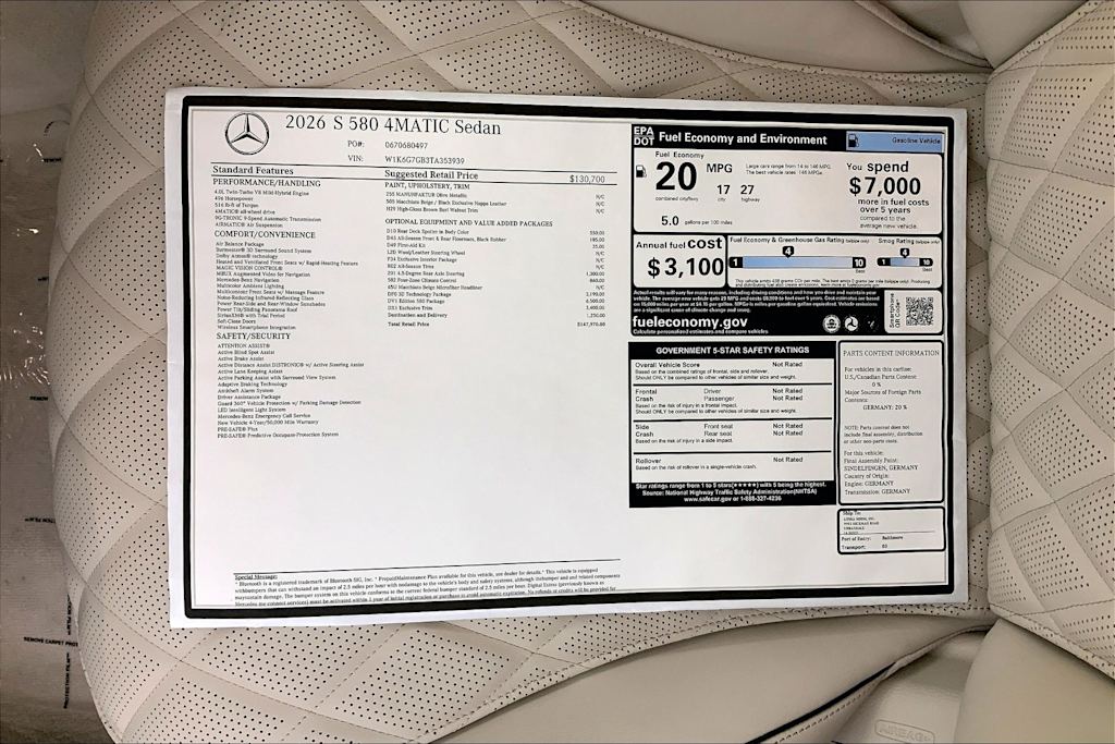 Thumbnail: 2026 Mercedes-Benz S-Class - 25