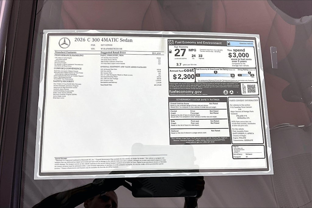 Thumbnail: 2026 Mercedes-Benz C-Class - 24