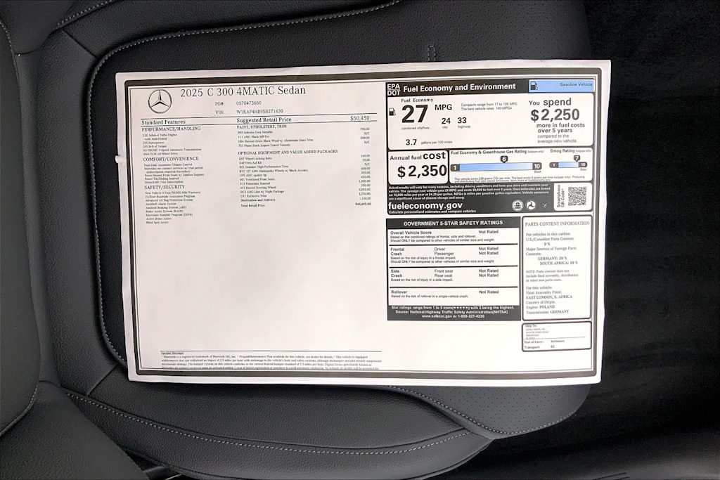 Thumbnail: 2025 Mercedes-Benz C-Class - 18