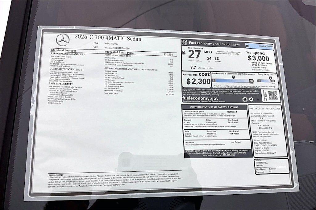 Thumbnail: 2026 Mercedes-Benz C-Class - 25