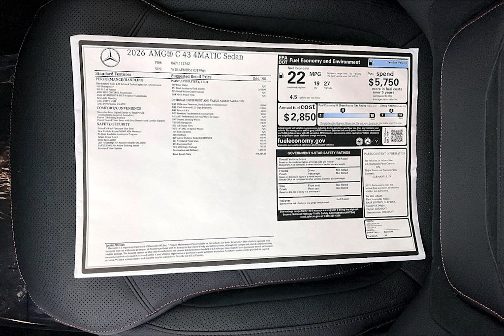 Thumbnail: 2026 Mercedes-Benz C-Class - 25