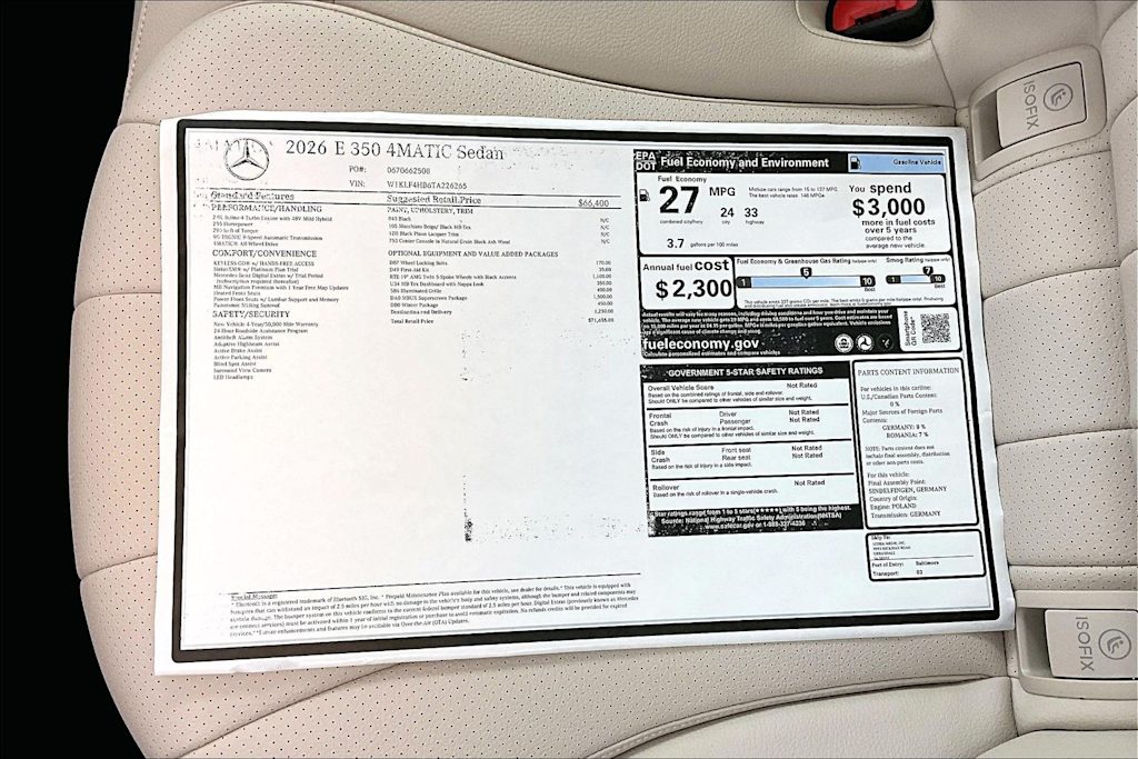 Thumbnail: 2026 Mercedes-Benz E-Class - 25