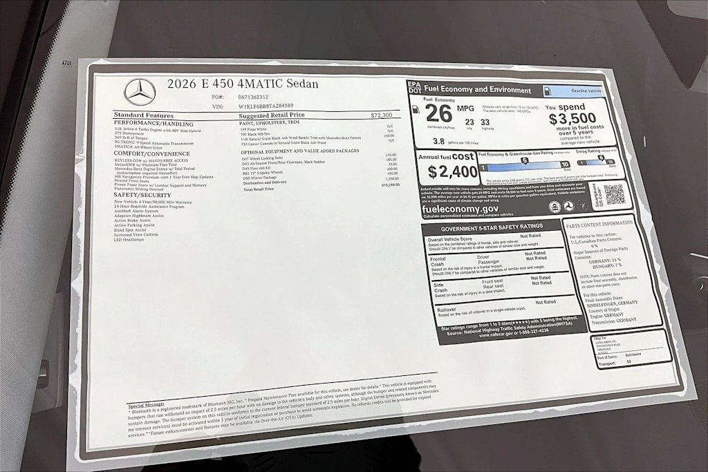 Thumbnail: 2026 Mercedes-Benz E-Class - 25