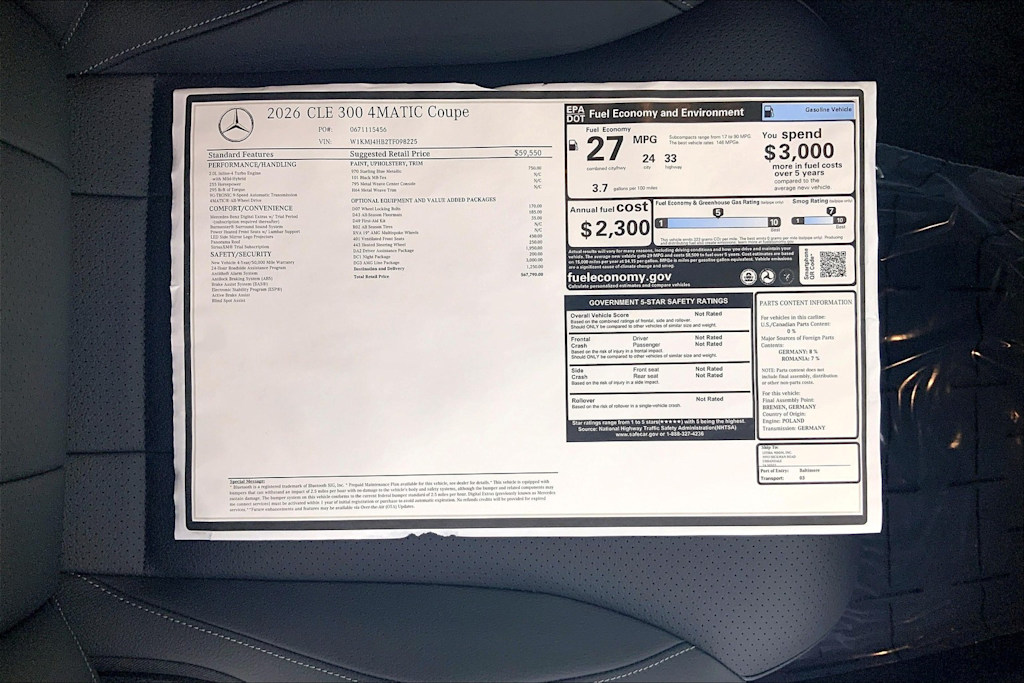 Thumbnail: 2026 Mercedes-Benz CLE - 24