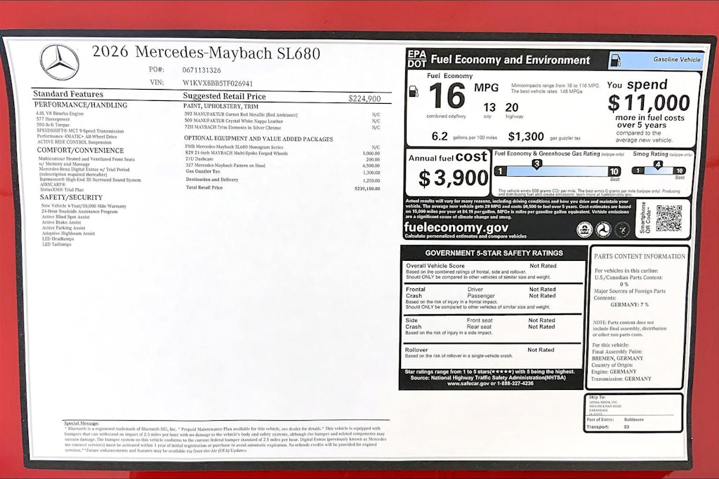 Thumbnail: 2026 Mercedes-Benz SL-Class - 22