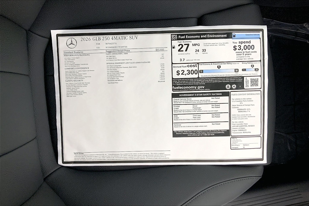 Thumbnail: 2026 Mercedes-Benz GLB - 25