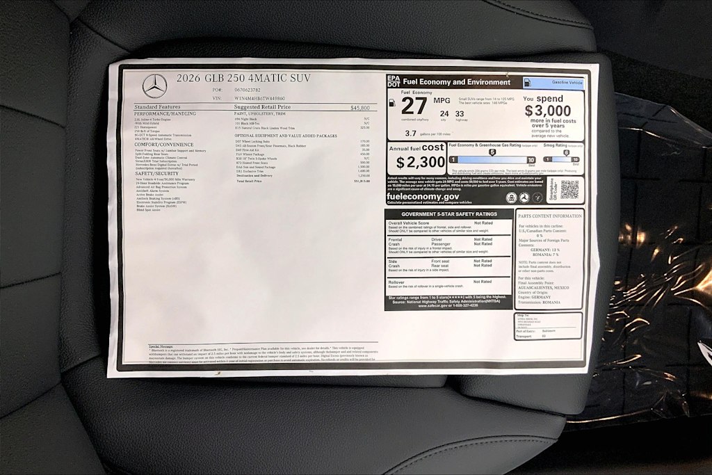 Thumbnail: 2026 Mercedes-Benz GLB - 20