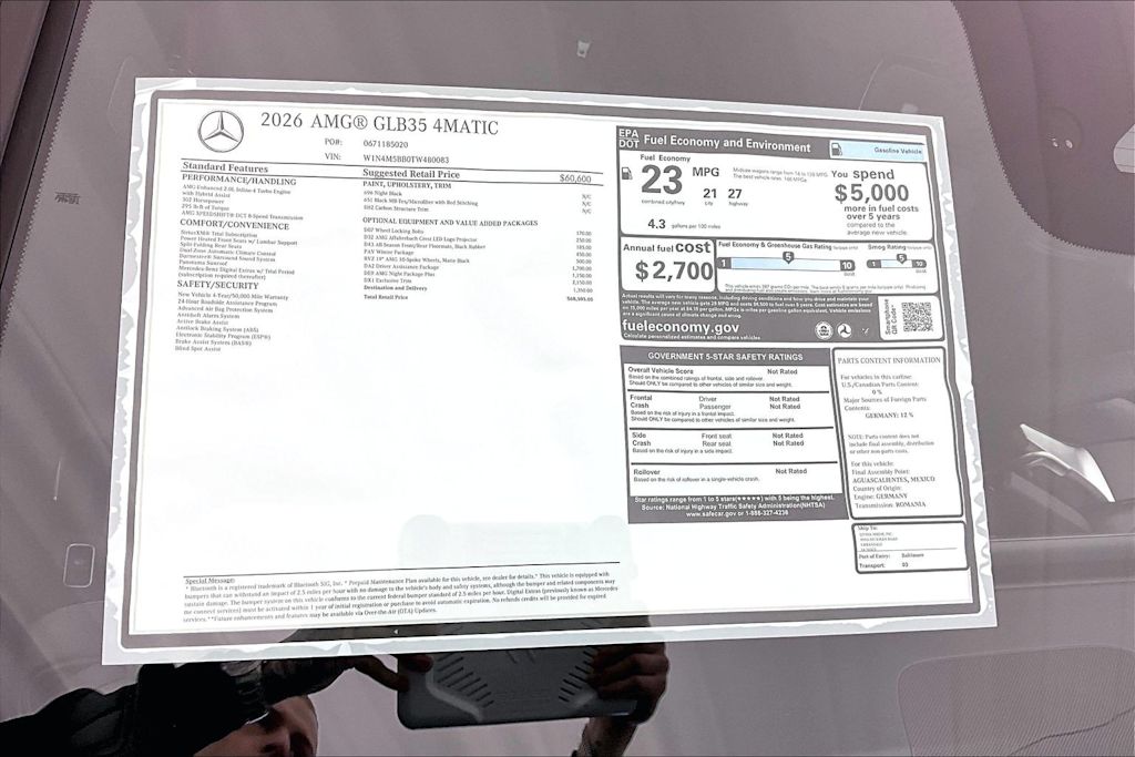 Thumbnail: 2026 Mercedes-Benz GLB - 24