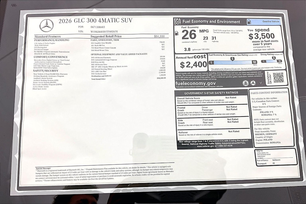 Thumbnail: 2026 Mercedes-Benz GLC - 25