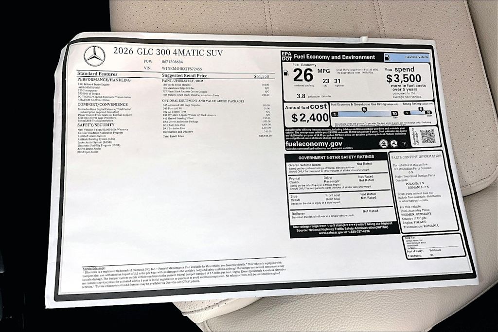 Thumbnail: 2026 Mercedes-Benz GLC - 25