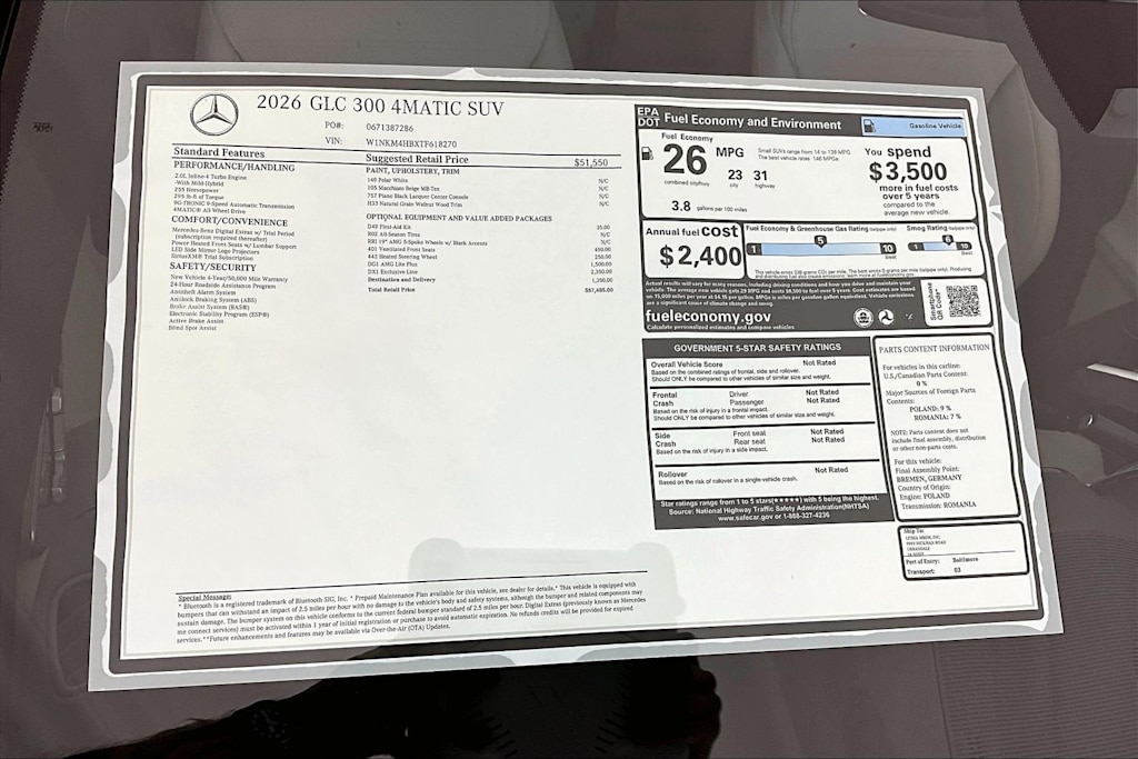Thumbnail: 2026 Mercedes-Benz GLC - 24