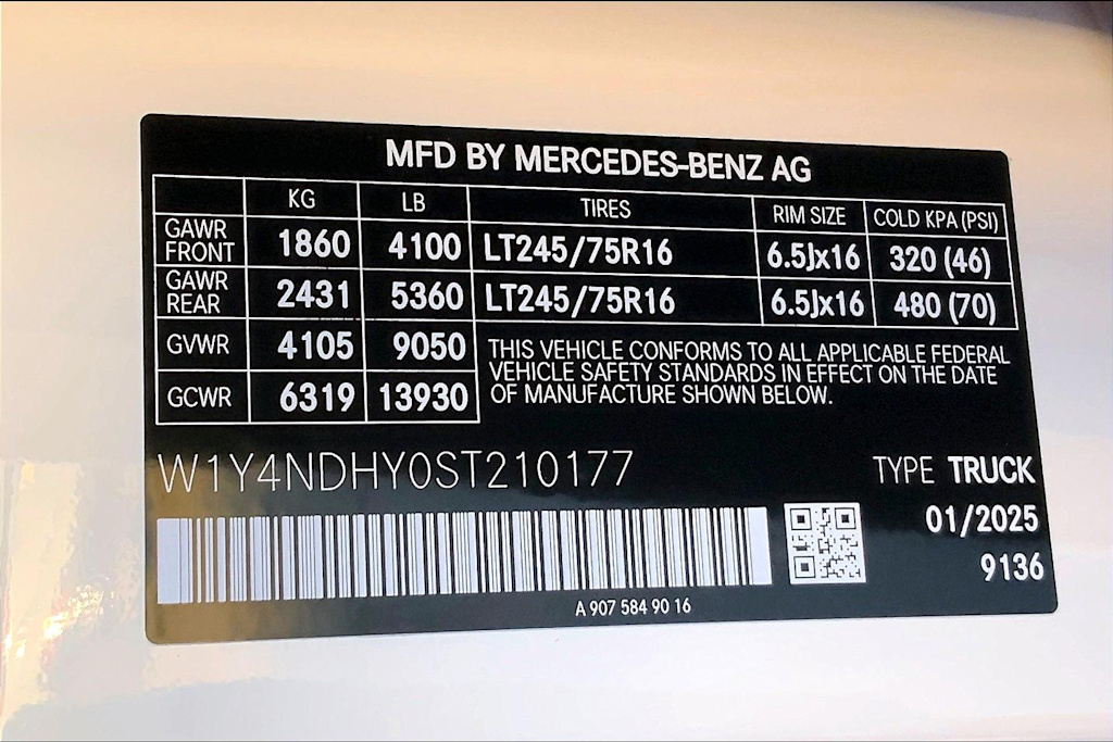 Thumbnail: 2025 Mercedes-Benz Sprinter - 18