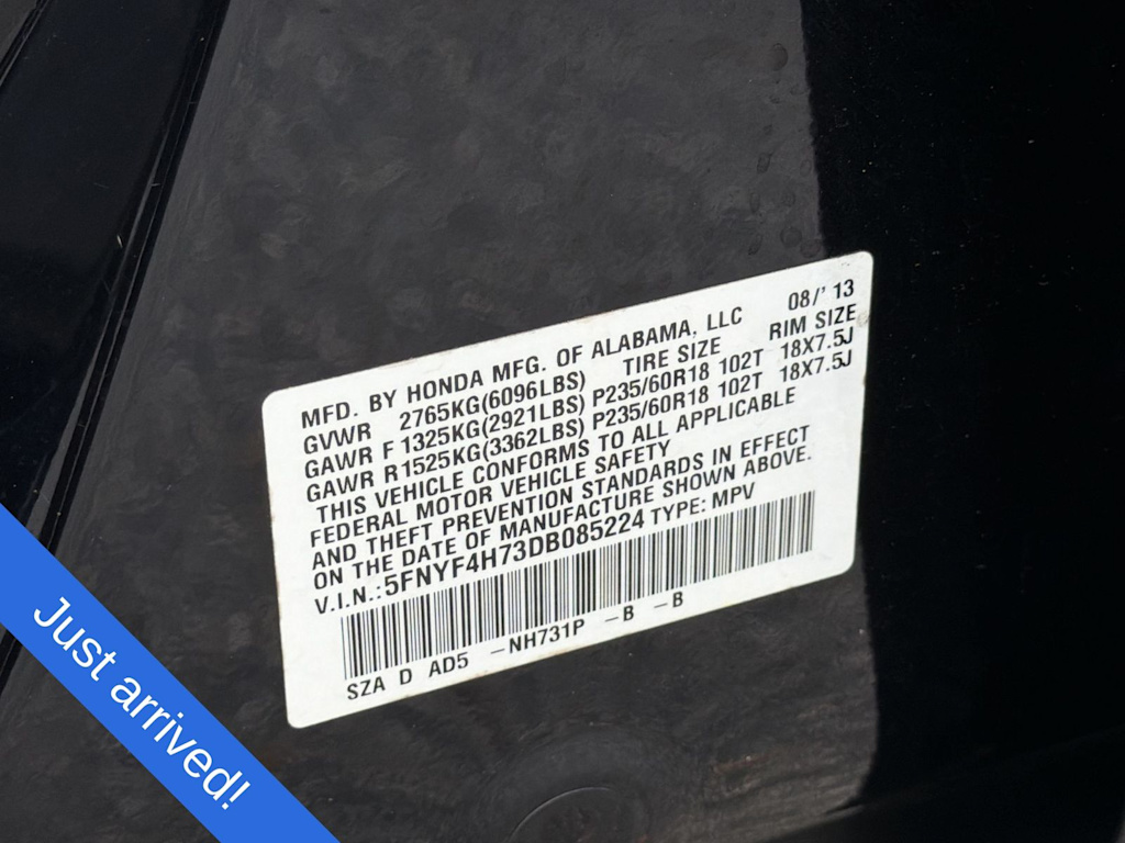 Thumbnail: 2013 Honda Pilot - 20