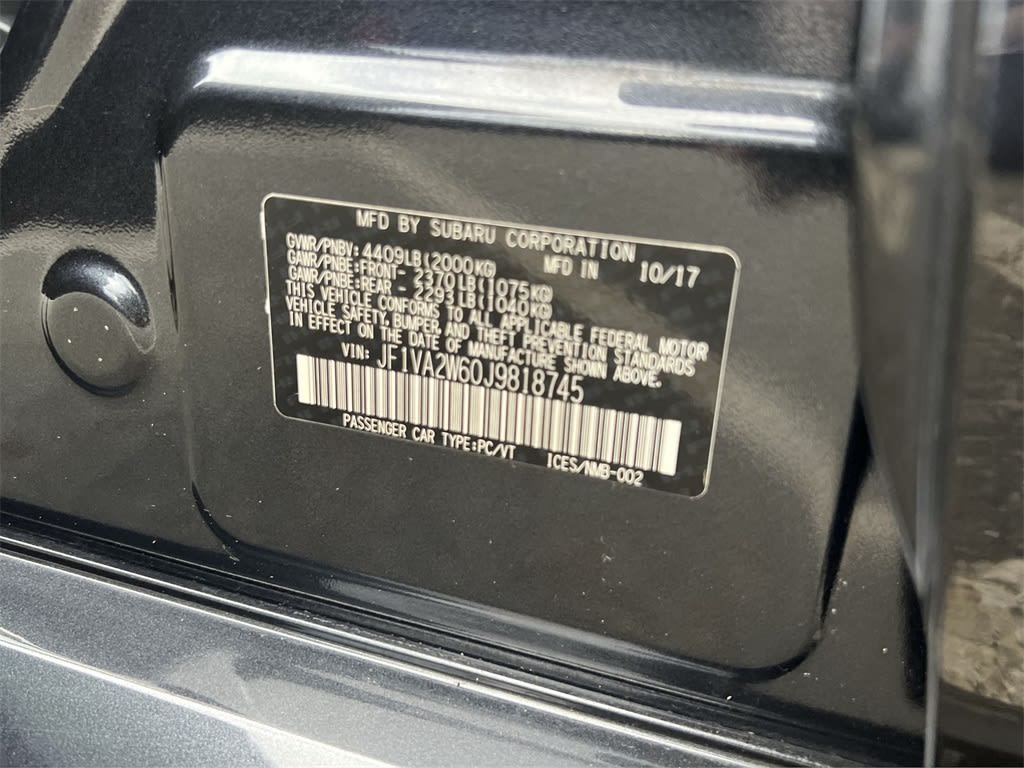 Thumbnail: 2018 Subaru WRX - 19