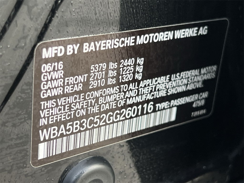 2016 BMW 5 Series 535xi 18