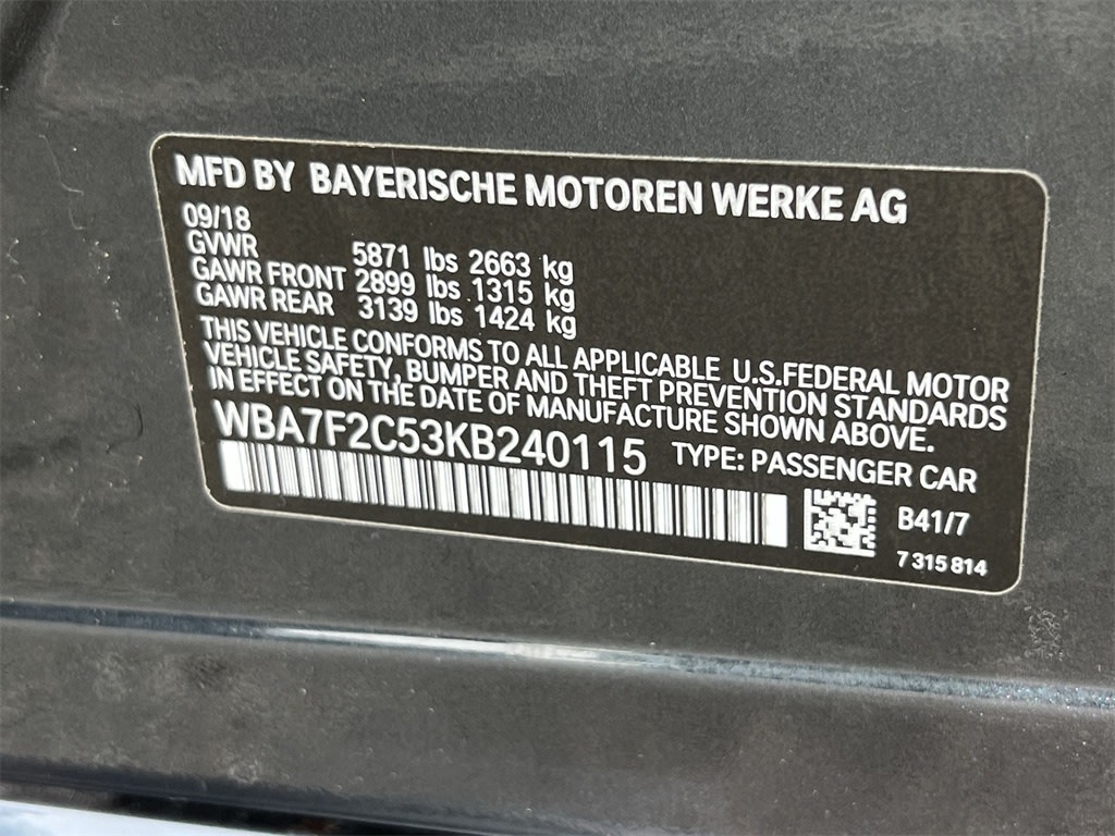 Thumbnail: 2019 BMW 7 Series - 19