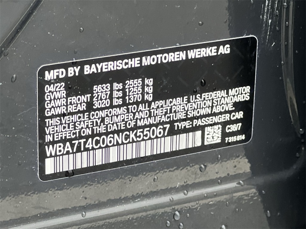 2022 BMW 7 Series 740i 19