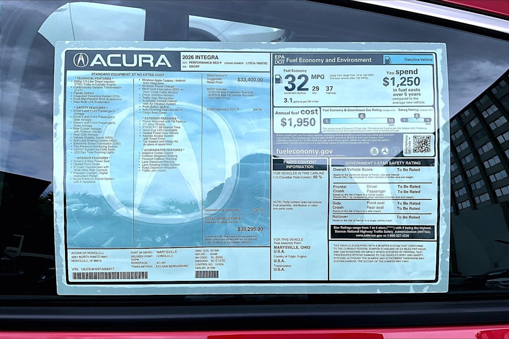 Thumbnail: 2026 Acura Integra - 23
