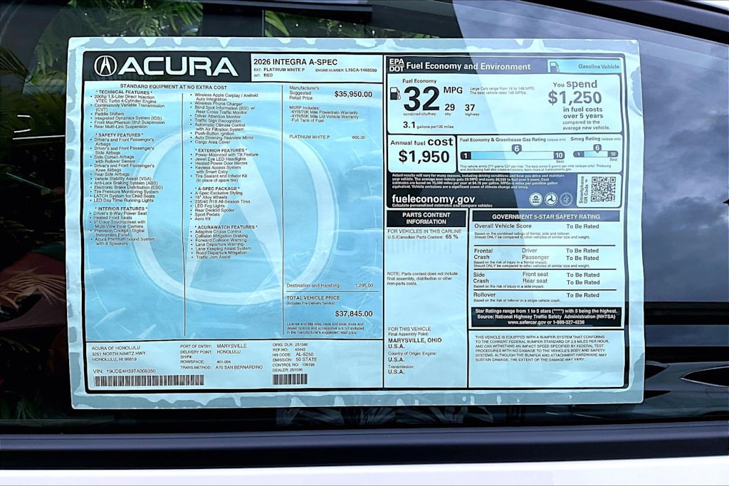 Thumbnail: 2026 Acura Integra - 23