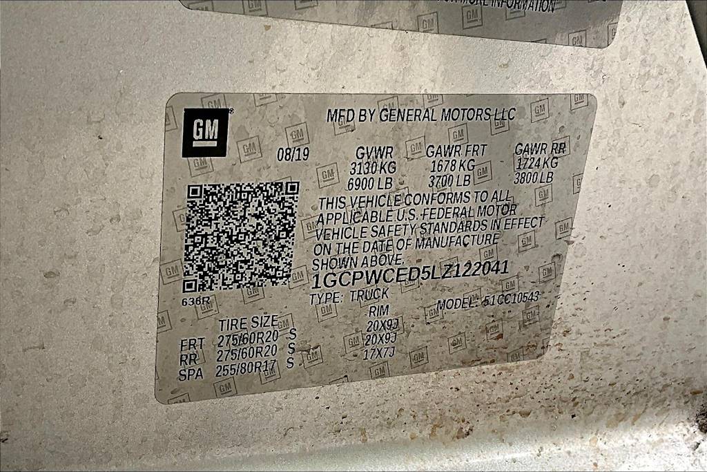 Thumbnail: 2020 Chevrolet Silverado 1500 - 21