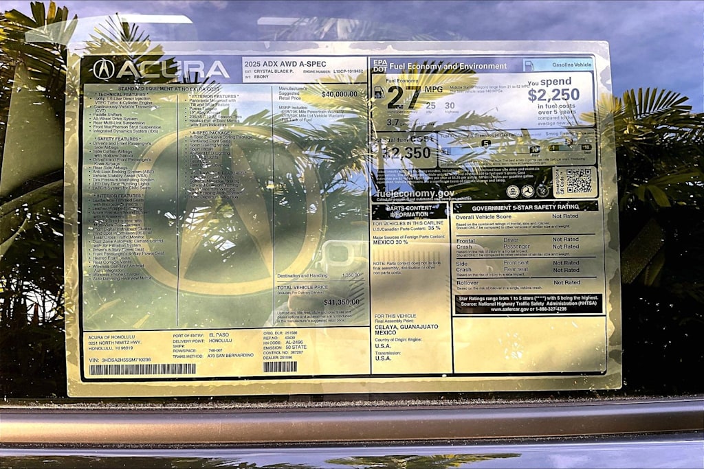 Thumbnail: 2025 Acura ADX - 23