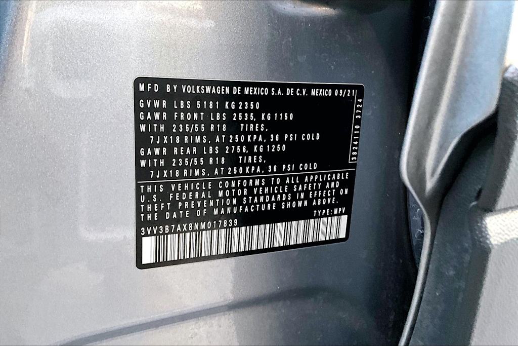 Thumbnail: 2022 Volkswagen Tiguan - 20