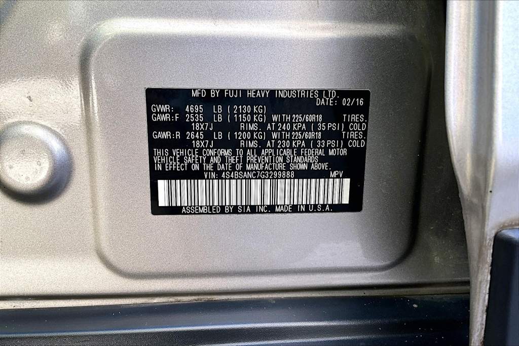 Thumbnail: 2016 Subaru Outback - 20