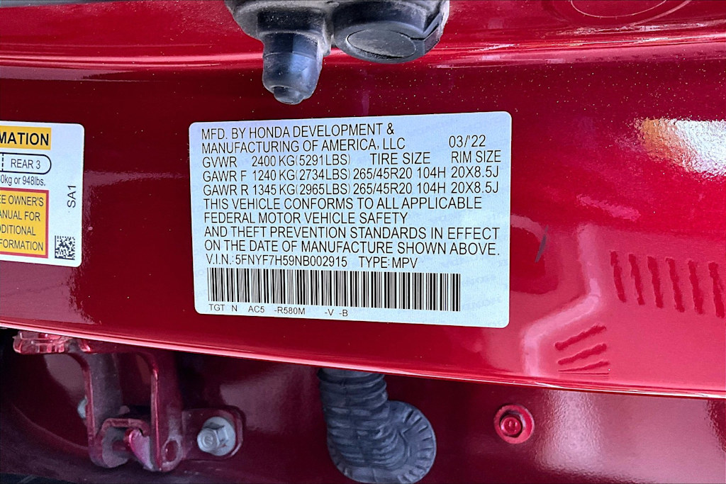 Thumbnail: 2022 Honda Passport - 20