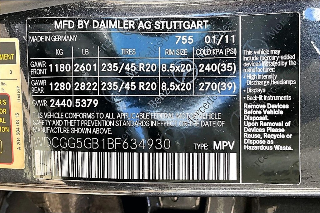 Thumbnail: 2011 Mercedes-Benz GLK - 21