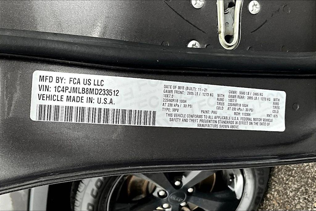 Thumbnail: 2021 Jeep Cherokee - 19