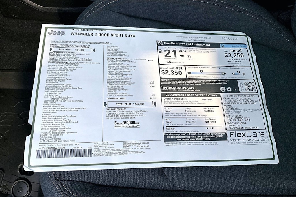 Thumbnail: 2026 Jeep Wrangler - 22