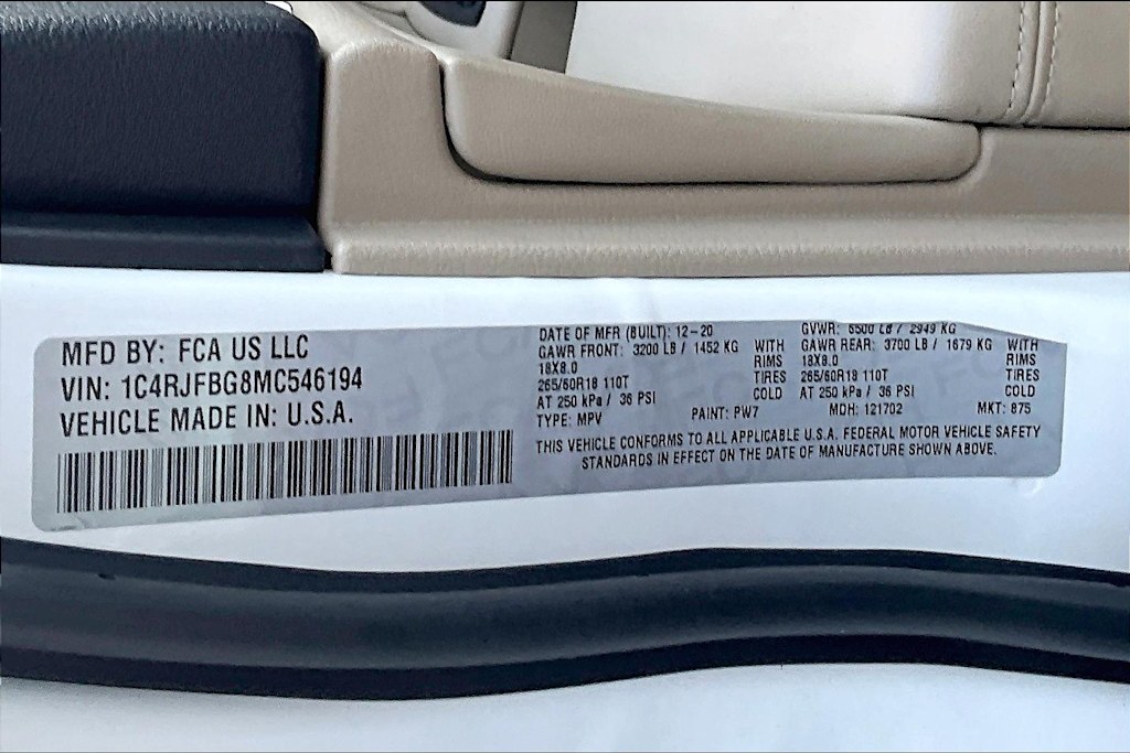 Thumbnail: 2021 Jeep Grand Cherokee - 19