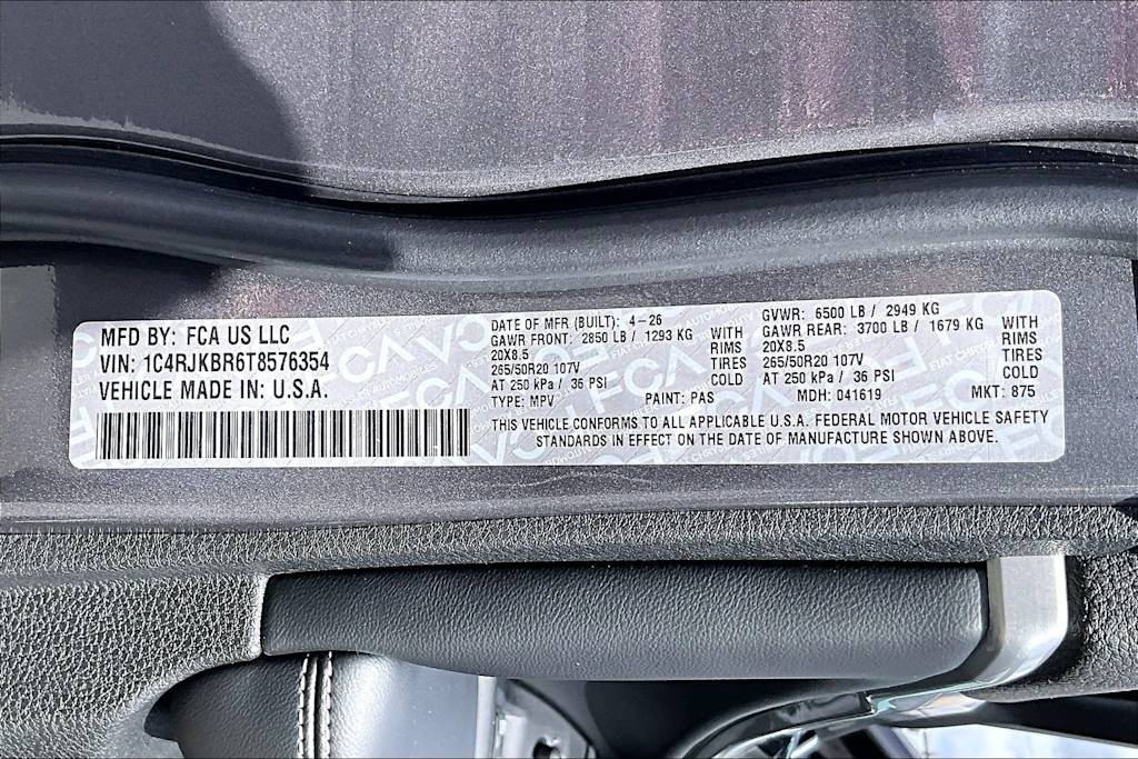 Thumbnail: 2026 Jeep Grand Cherokee L - 19