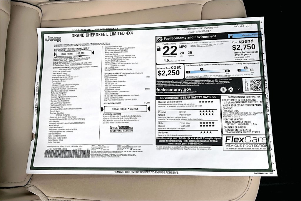 Thumbnail: 2026 Jeep Grand Cherokee L - 23