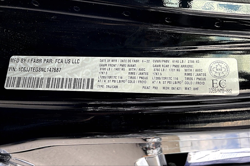 Thumbnail: 2022 Jeep Gladiator - 19