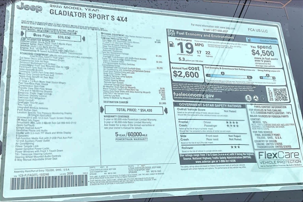 Thumbnail: 2026 Jeep Gladiator - 19