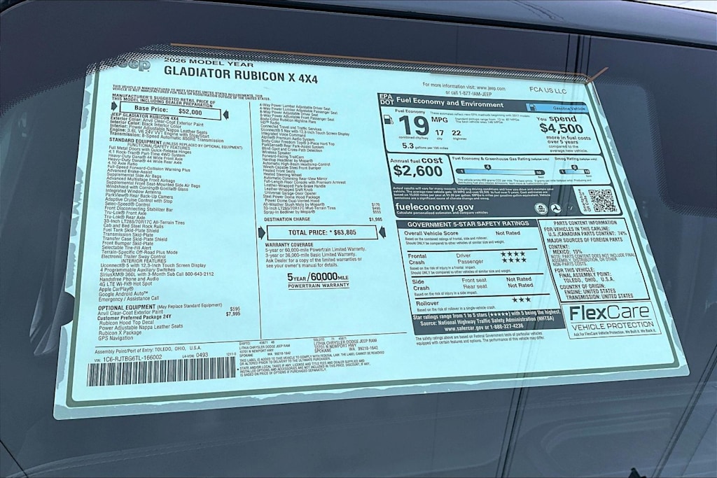 Thumbnail: 2026 Jeep Gladiator - 23