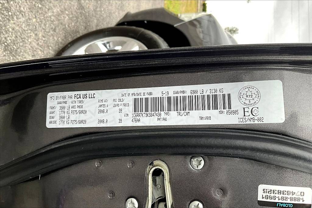 Thumbnail: 2019 RAM 1500 - 20