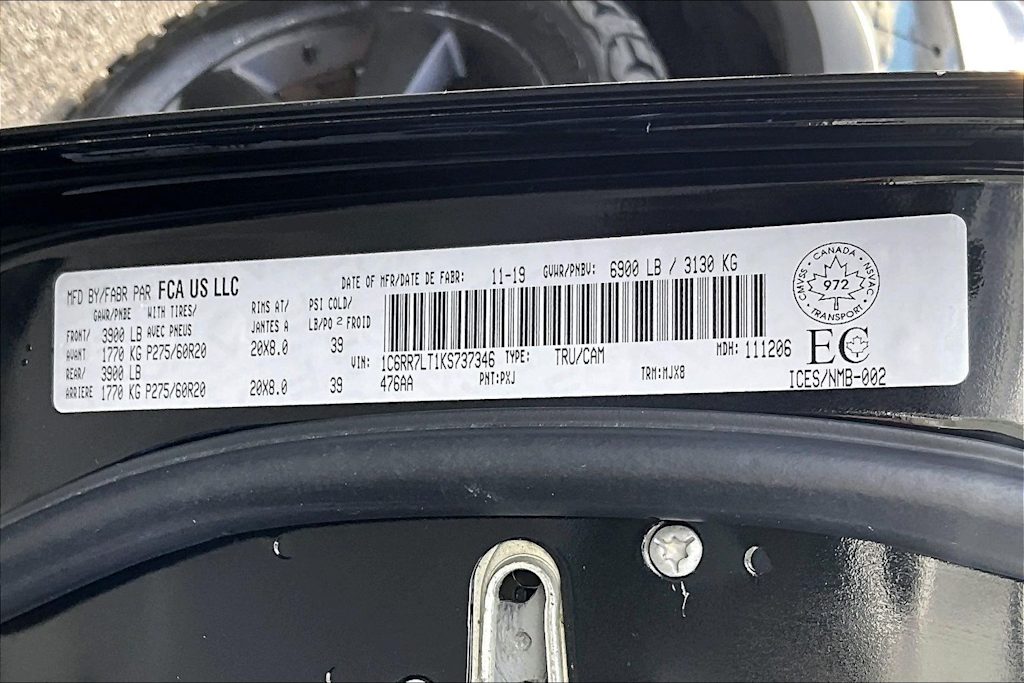 Thumbnail: 2019 RAM 1500 - 20