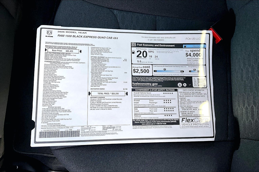 Thumbnail: 2026 RAM 1500 - 22