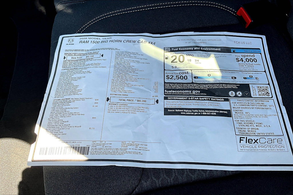 Thumbnail: 2026 RAM 1500 - 23