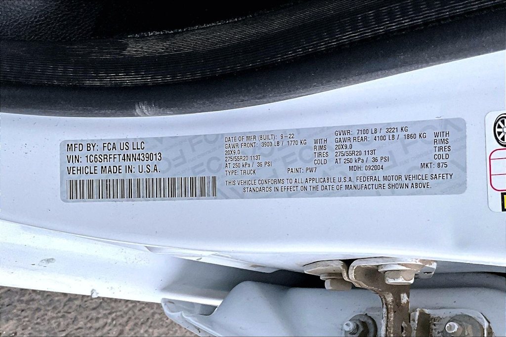 Thumbnail: 2022 RAM 1500 - 21