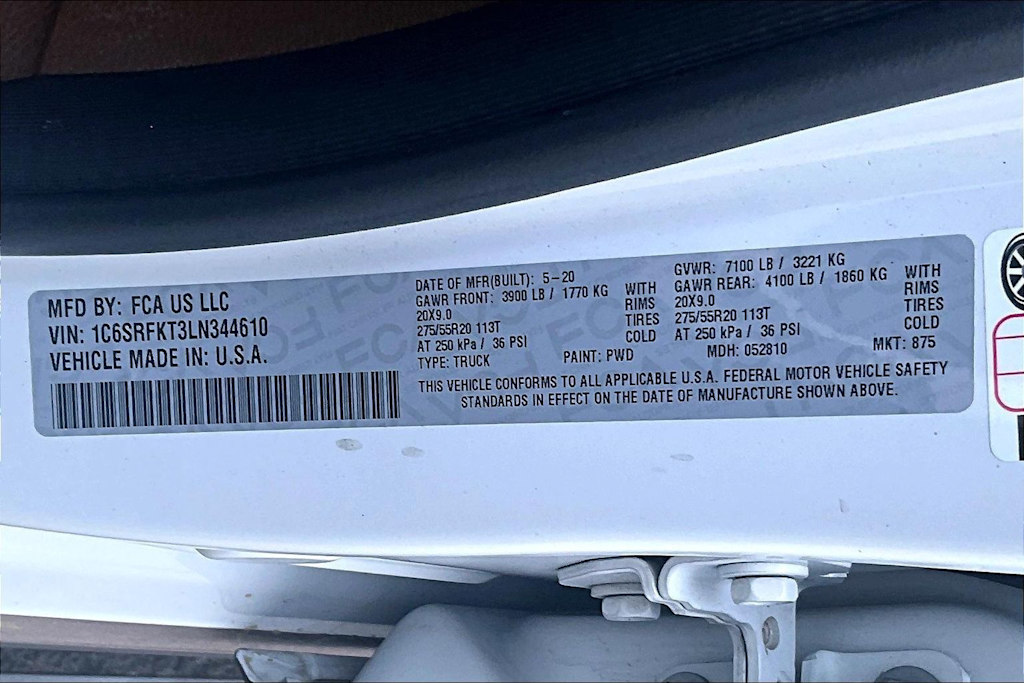Thumbnail: 2020 RAM 1500 - 20