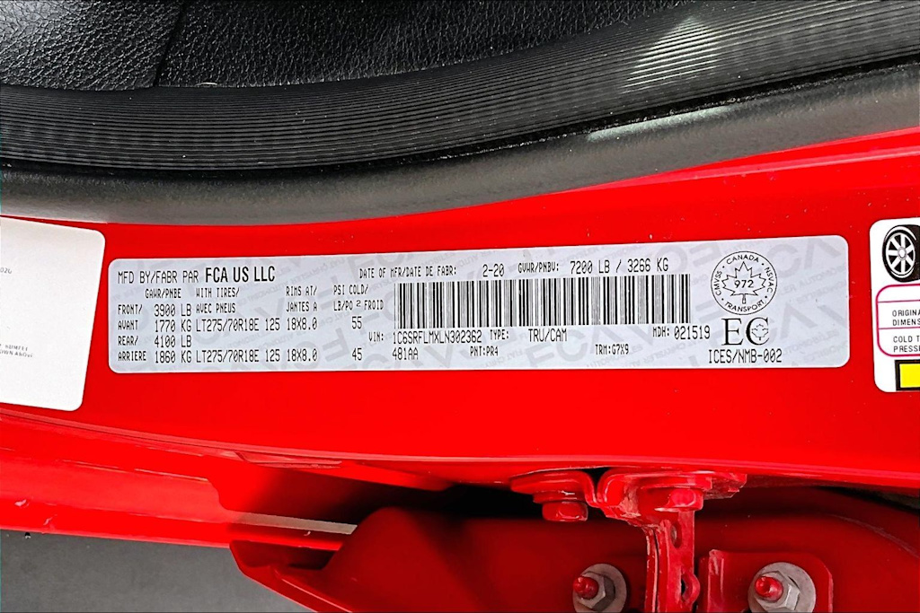 Thumbnail: 2020 RAM 1500 - 22