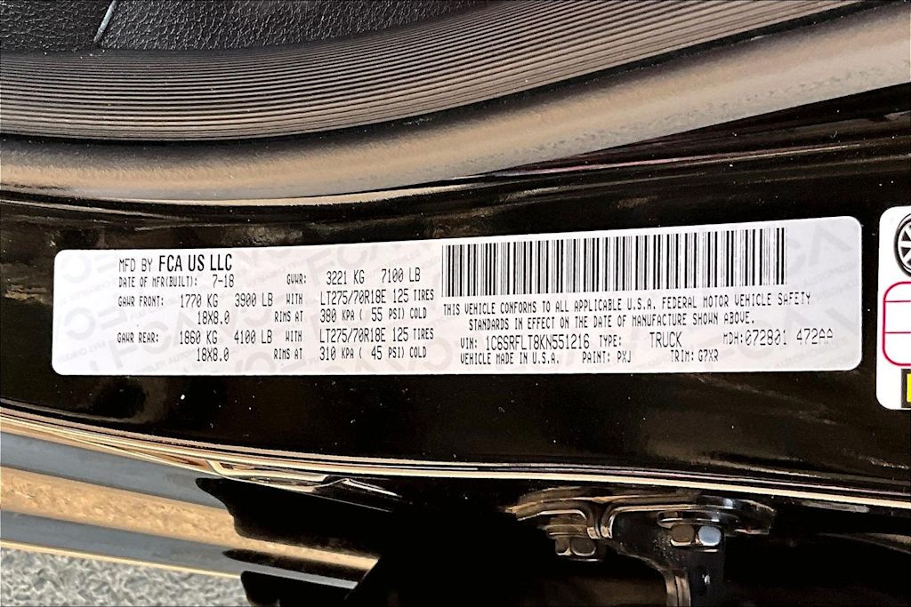 Thumbnail: 2019 RAM 1500 - 20